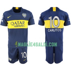 Maglia Boca Juniors Carlitos 10 Bambino Prima Divisa 2018-19